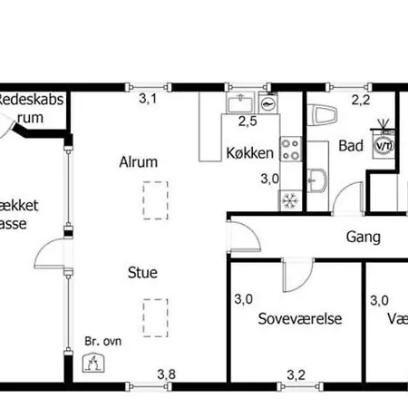 Dom wakacyjny Cozy With A Wilderness Hot Tub Nedre Lysabild